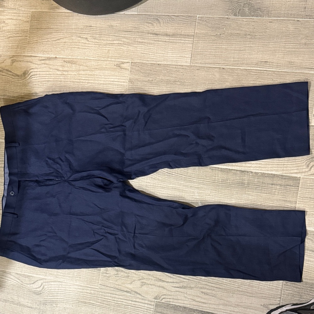 Tommy Hilfiger Dark Blue Men's Dress Pants
